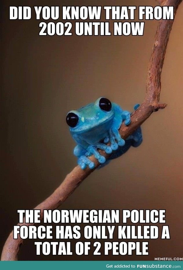 One of the many reasons I am proud to be Norwegian